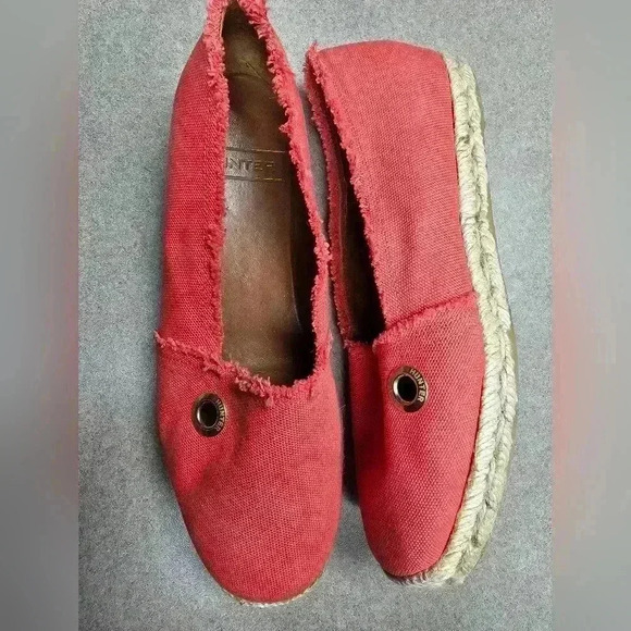 Hunter Adler Espadrille Flats Shoes Slip On Women's 7 Summer Vacation Casual - Picture 8 of 9